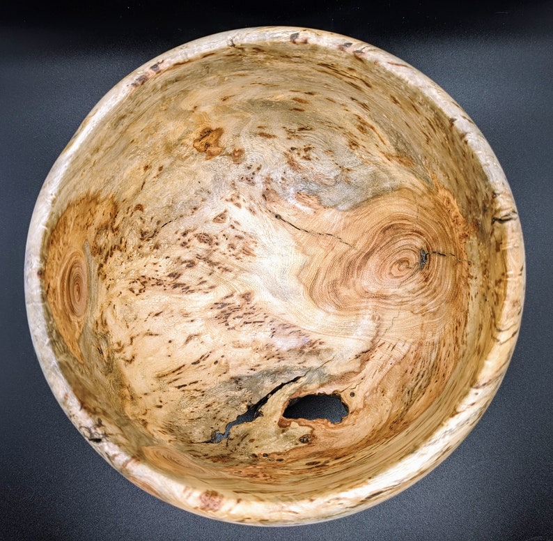 Hand made Black Locust Burl Bowl