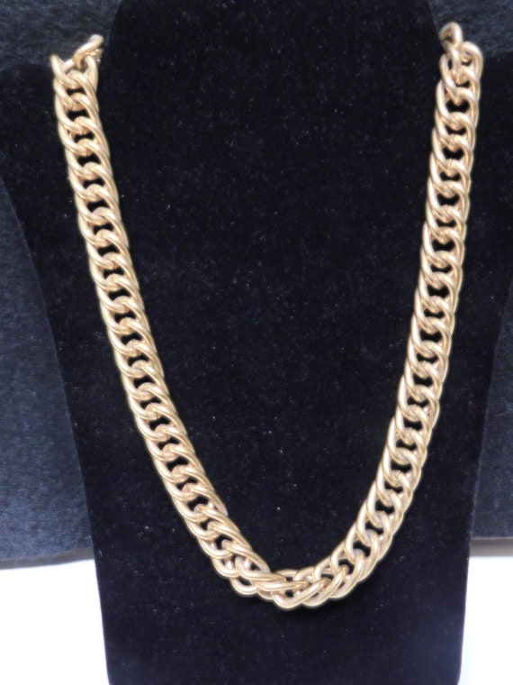 Anne Klein Heavy Gold Tone Chain