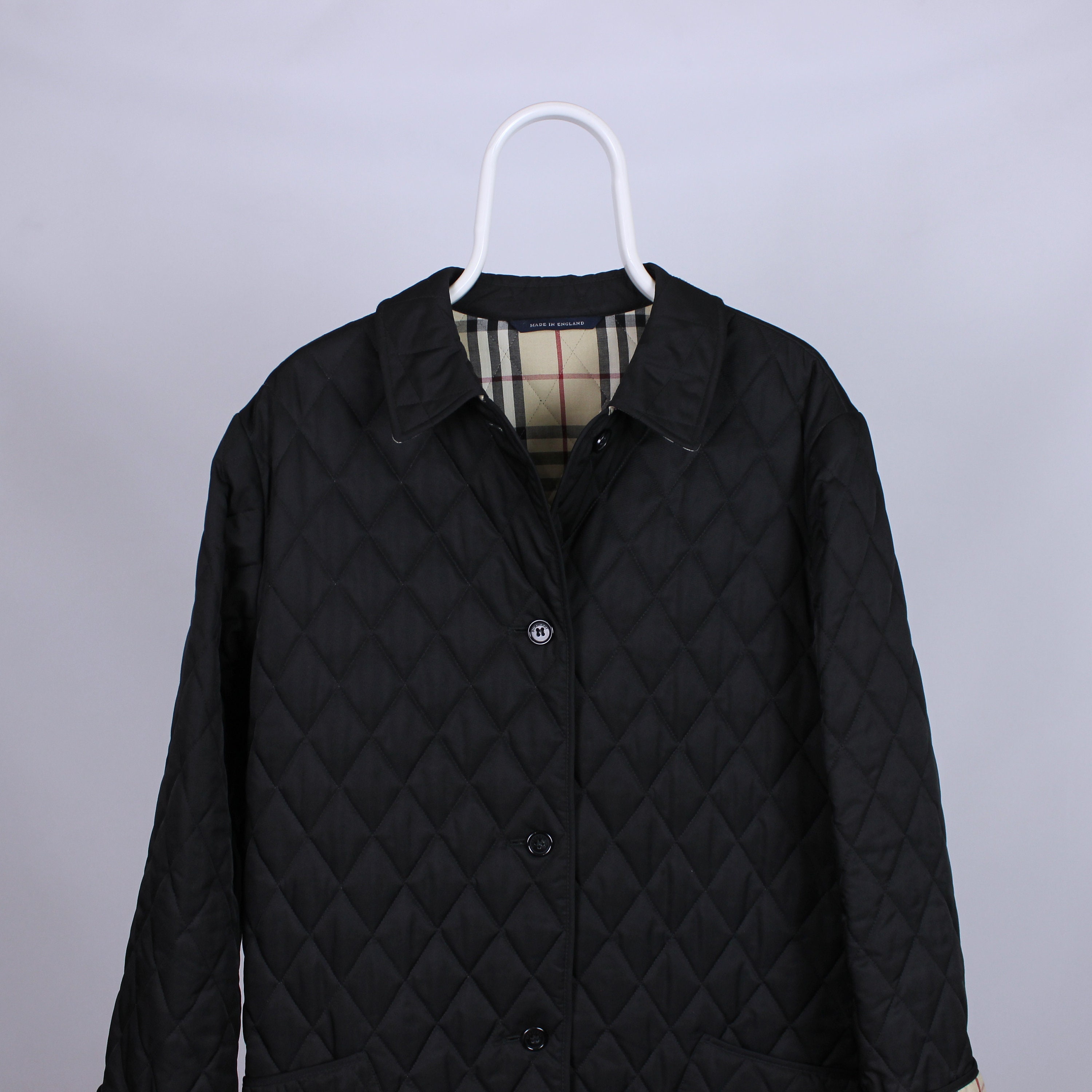 Burberry Quilted Jacket - Etsy
