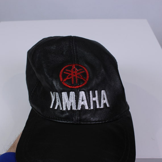 Yamaha vintage cap rarity hat faux leather Gem