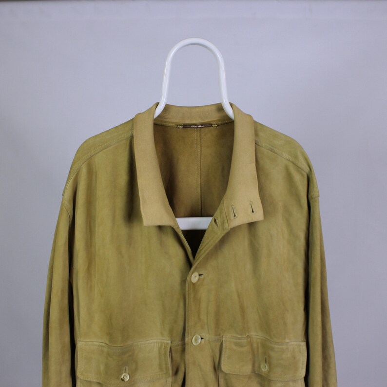 Vintage Burberry Burberrys suede leather jacket rarity