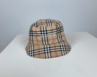 burberry bucket hat grailed