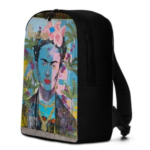 Frida Minimalist Backpack | Travel Bag | School | Street Wear | Artsy | Gift