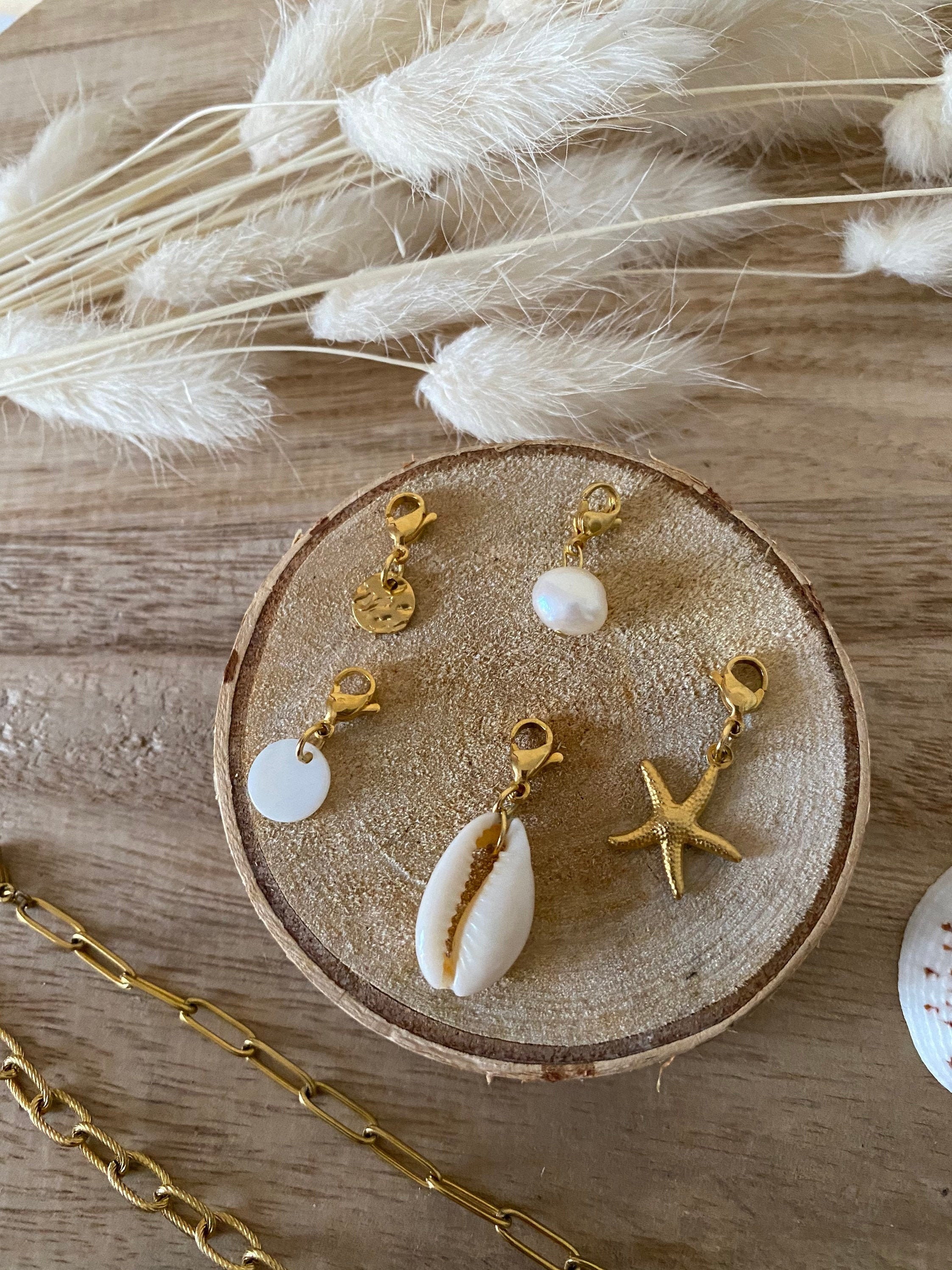 Charms Charm mosquetón de acero para - Etsy España