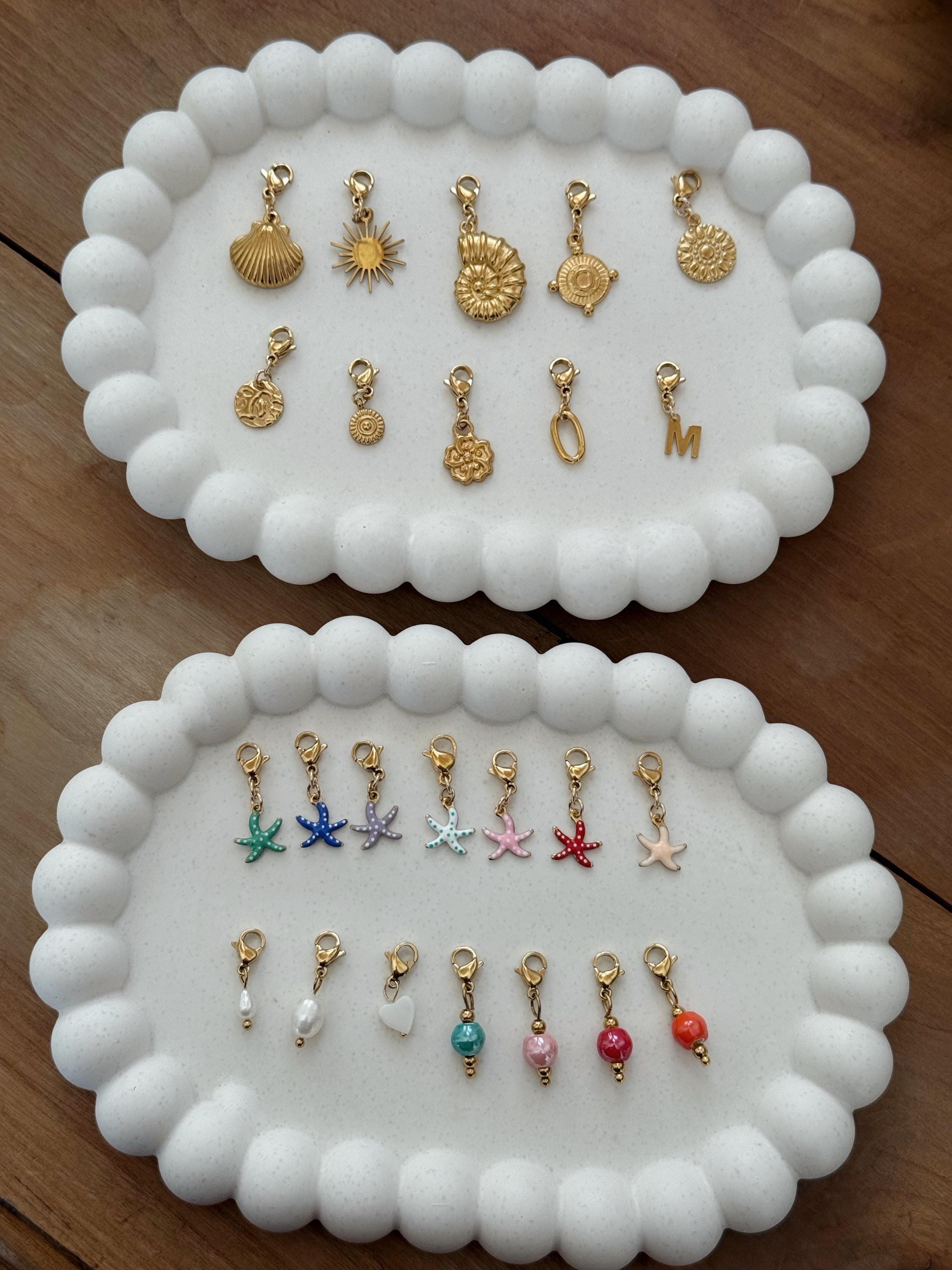 Lot De 20 Breloques Halloween En Alliage Zinc - Charms Pour Bracelets, Colliers, DIY Bijoux, Tailles 0.2 à 1.5 Pouces
