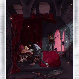 Chrissy & Eddie Sleeping Beauty Print 8x10