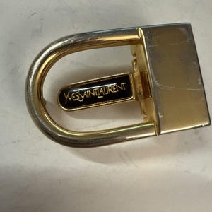 Ysl Gold Belt Buckle - Etsy display picture 1