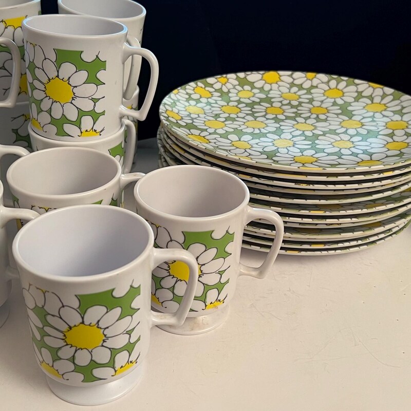 Retro Dinnerware - Etsy