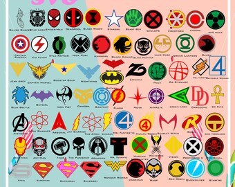 Marvel Svg Etsy