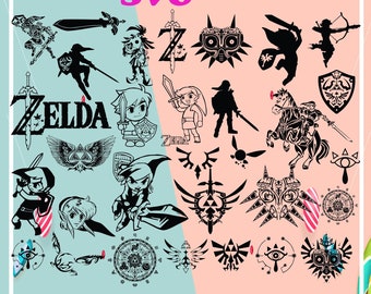 Zelda Svg Etsy