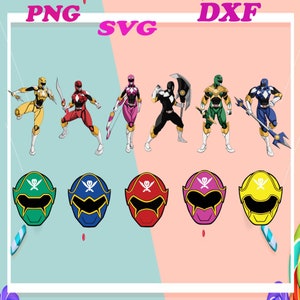 Power Ranger Svg Etsy