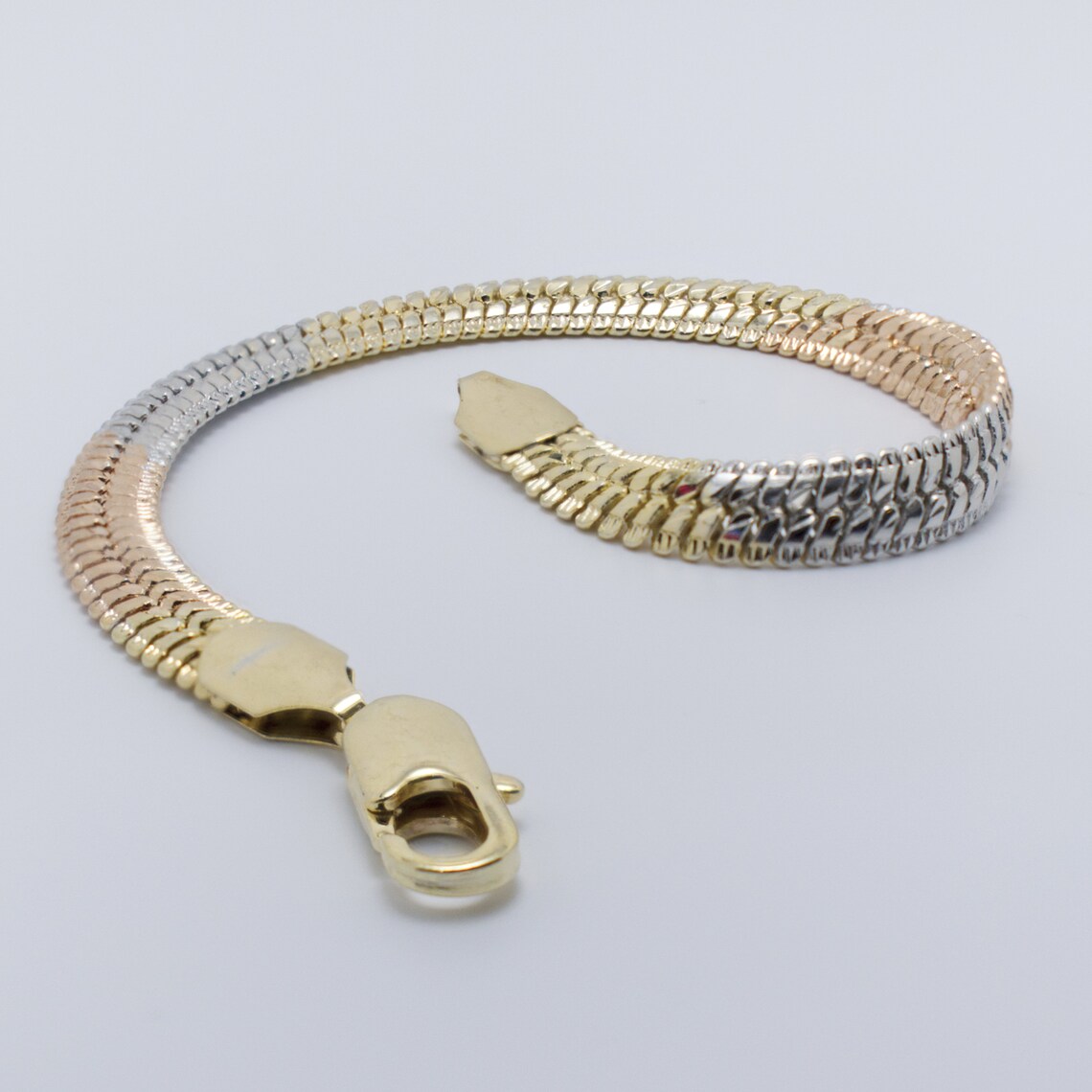 Multi Gold Snake Bracelet Gold Plated Snake Bracelet Etsy