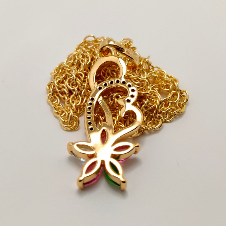 Flower petal necklace Clearance