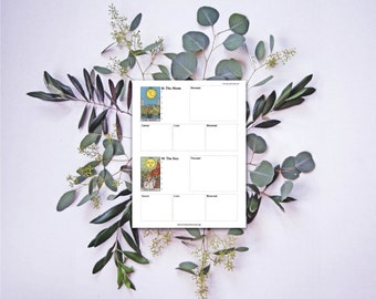 Write Your Own Tarot Meanings - Tarot Journal Pages - Digital Download - Printable PDF