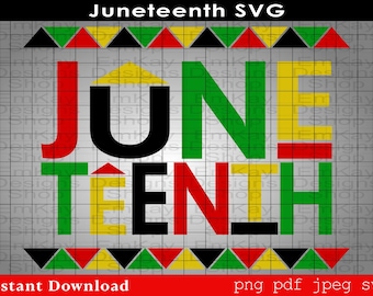 Juneteenth SVG, SVG File, Black History Month SVG, Cricut Files, Cut Files, Cricut, Silhouette, Digital Cut File, Cricut, Juneteenth