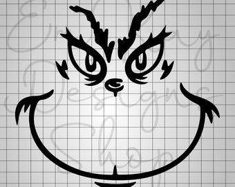 Christmas Grump SVG, Christmas SVG, Cricut, Silhouette, Digital Download, png, svg, eps, pdf, jpeg