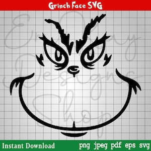 Christmas Grump SVG, Christmas SVG, Cricut, Silhouette, Digital Download, png, svg, eps, pdf, jpeg