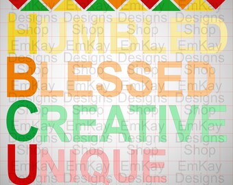 HBCU SVG, SVG File, Black History Month, Cricut Files, Cut Files, Cricut, Silhouette, Digital Cut File, Cricut, Juneteenth, Melanin