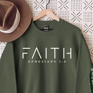 Faith Sweatshirt,Faith Based Shirt,Christian Sweatshirt,Christian Gift,Faith Gift,Christian Shirt,Jesus Sweatshirt,Faith Hoodie,Bible Hoodie