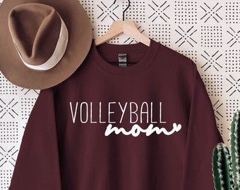 Volleyball Mom Sweatshirt, Women's Volleyball Sweatshirt, Sunday Sweatshirt, Volleyball Sweatshirt for Women, Mothers Day Gift, Gift For Mom