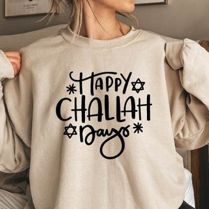 Hannukah Sweater,Jewish Sweatshirt,Happy Challah Days Sweatshirt,Hanukkah Sweatshirt,Menorah Sweater,Holiday Sweatshirt,Chanukah Sweatshirt