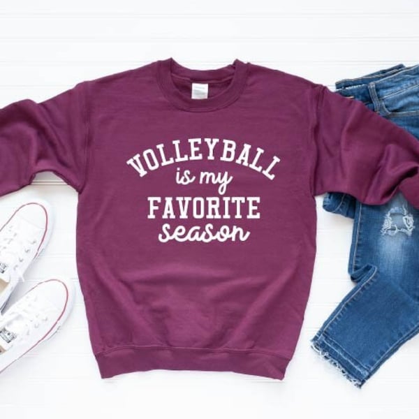 Volleyball Hoodie - Etsy