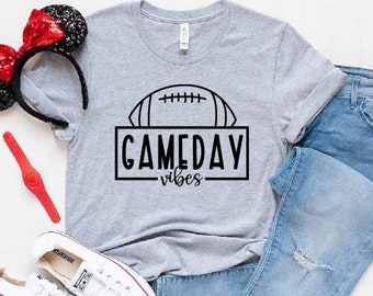 Game Day Shirt, Football Mom Shirt, Custom Team Shirt, Football Shirt, Football Mama Shirt, Sports Mom Shirt, Gift For Mom, Mom Shirts