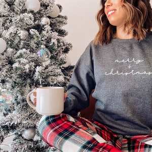 Merry Christmas Sweatshirt, Merry Sweatshirt, Christmas Lover, Christmas Gift,Christmas Sweatshirt For Women, Christmas Tee, Christmas shirt image 5