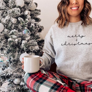 Merry Christmas Sweatshirt, Merry Sweatshirt, Christmas Lover, Christmas Gift,Christmas Sweatshirt For Women, Christmas Tee, Christmas shirt image 4