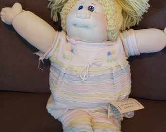 soft sculpture cabbage patch dolls for sale