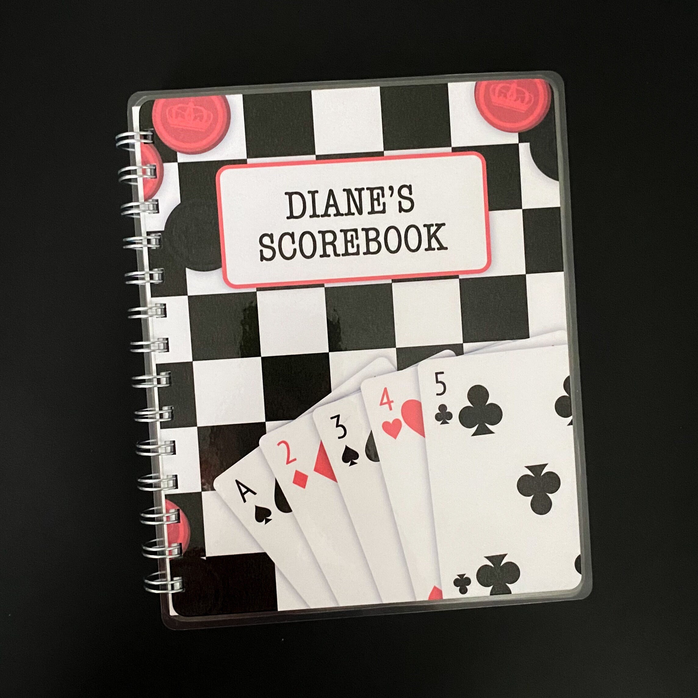 Game Scorebook Gift for Card Player Card Player Gift Gift Etsy