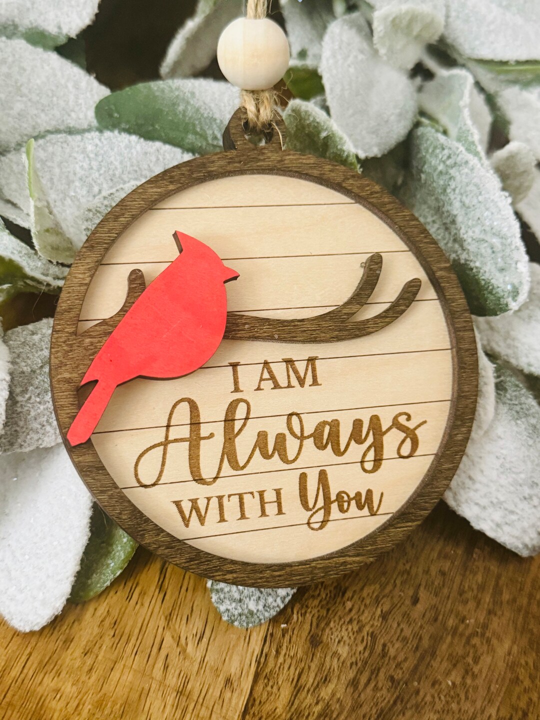 Cardinal In Our Hearts Forever Memorial Ornament - Callahan's Of Calabash : Callahan's Of Calabash
