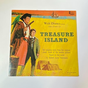 Disney Treasure island vintage vinyl