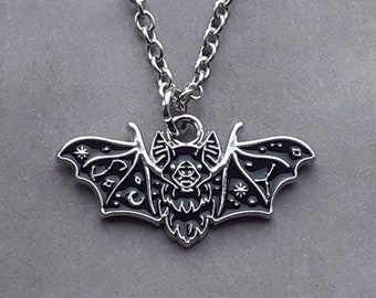 Gothic Fledermaus Halskette