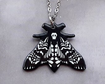 Death's Head Moth Necklace
