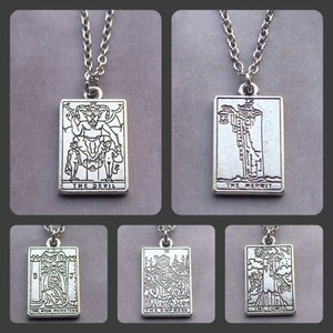 Tarot Card Halskette - Neue Designs
