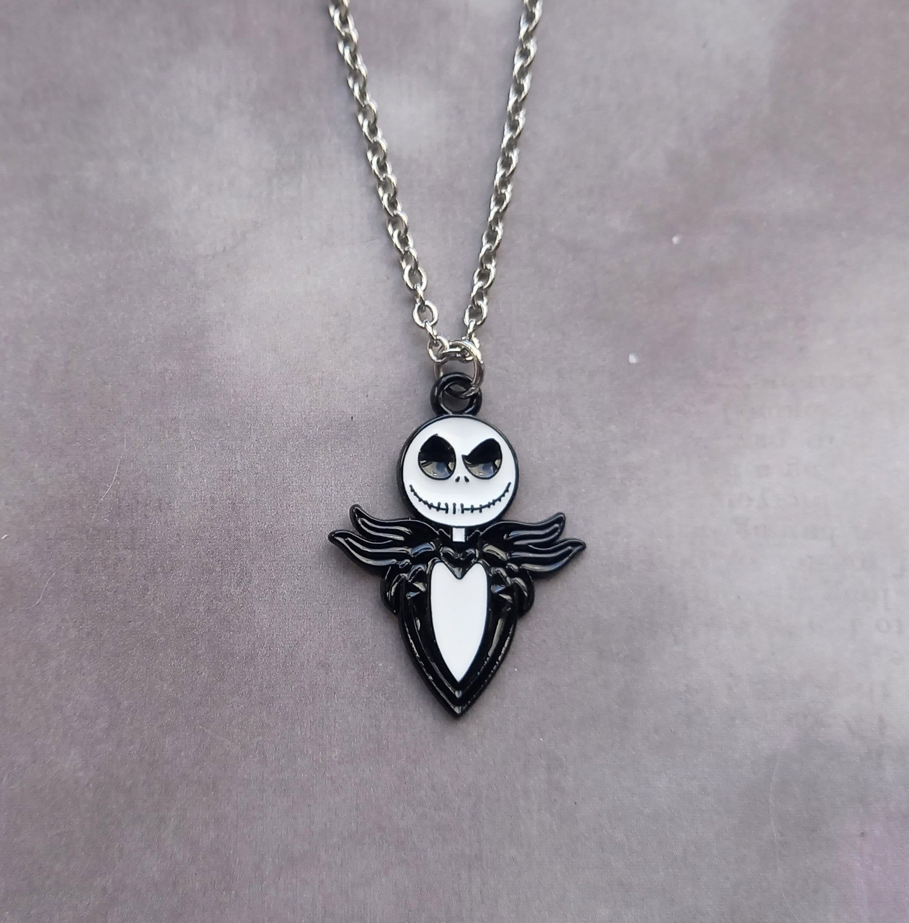 Jack Skellington Tim Burton Necklace Jack Skellington Necklace UK