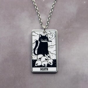 Katze Tarot Halskette, Tod