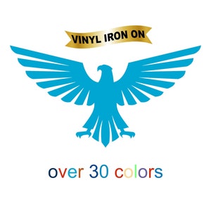 Adler Aufkleber auf Heat Transfer Vinyl
