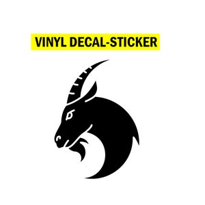 Capricorne Capricorne Symboles du Zodiaque Vinyle Autocollant