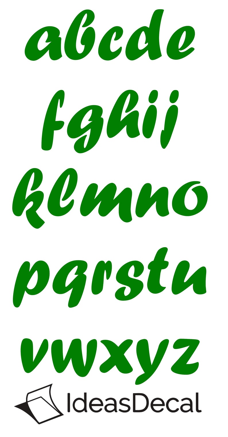 Iron on Letters Numbers Custom Text From 1 to 10 Inch Heat Etsy Canada