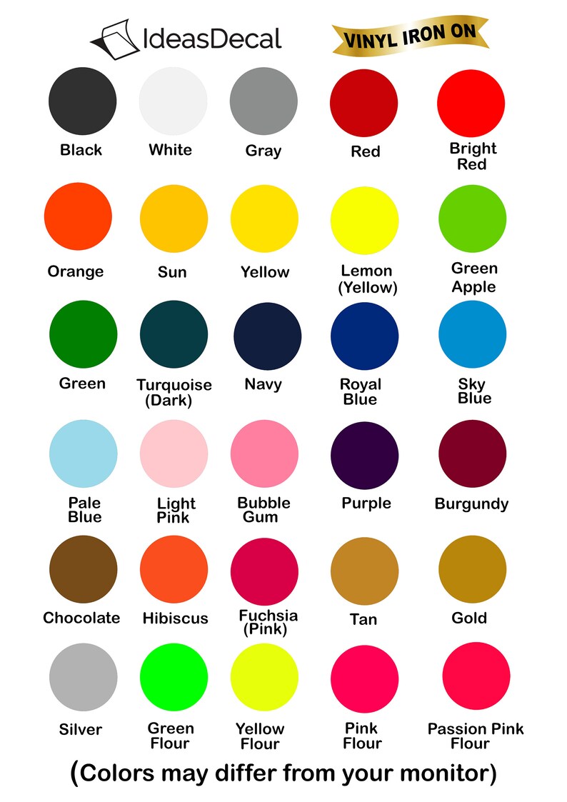 Iron on Letters Numbers Custom Text From 1 to 10 Inch Heat Etsy Canada