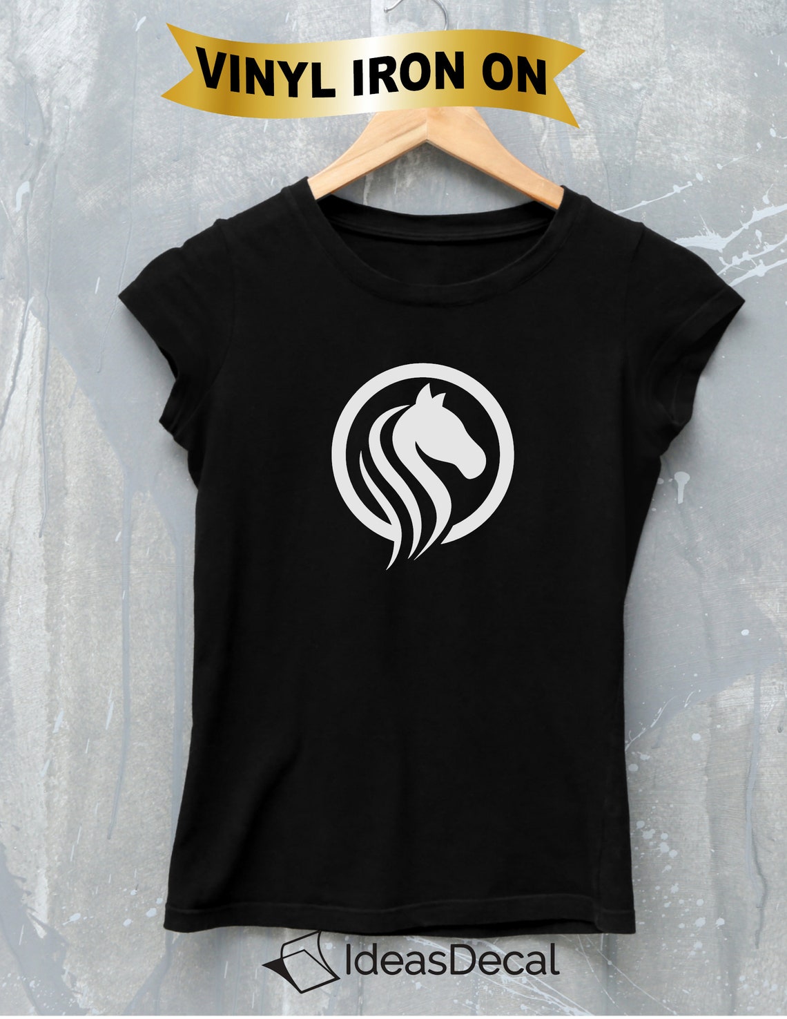 Horse Iron on Transfer Vinyl Horse Lover Ranch Life Etsy Canada