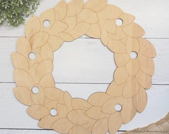 Guirlanda de folhagem para pendurar na porta, intercambiável, boas-vindas, inverno, outono, primavera, verão, videira, decoração, arquivo digital SVG apenas