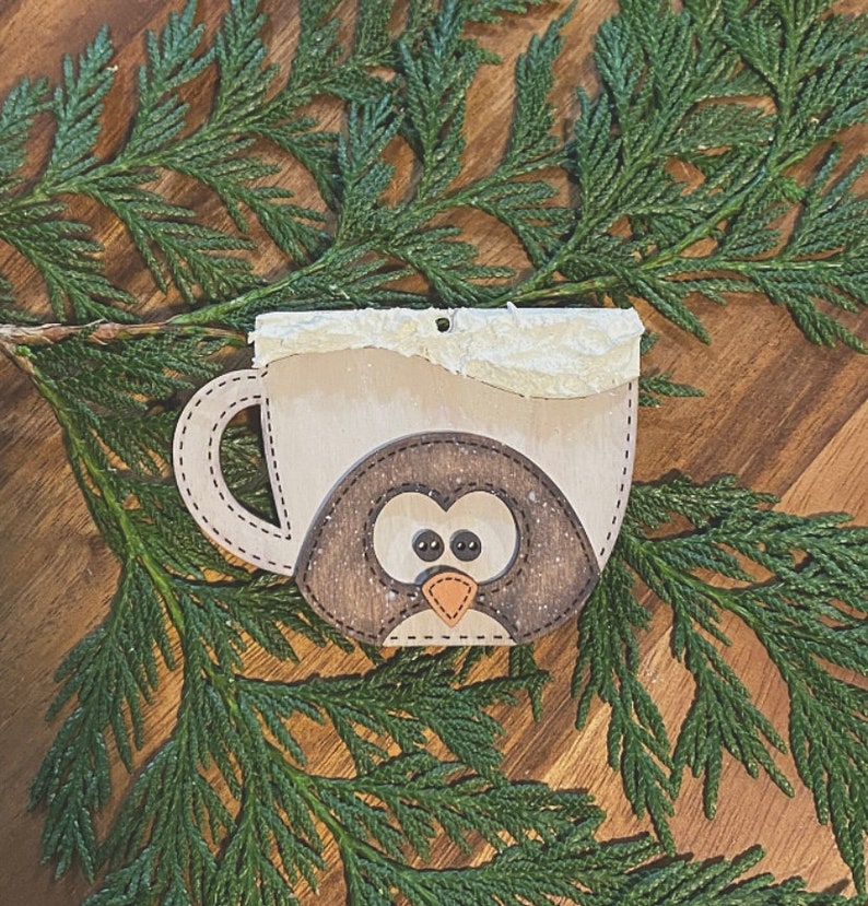 Hand Stitched Gift Card Holder Layered Ornament Christmas Etsy