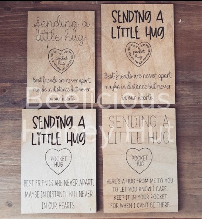Pocket Hug Card Template Pocket Hug Card Template