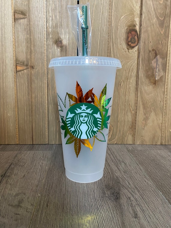 venti reusable cold cup 420 cannabis tumbler Starbucks cannabis tumbler