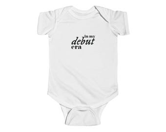 In My Debut Era TS Inspired Infant Onesie