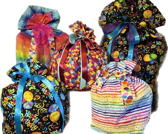 Reusable sustainable gift bags