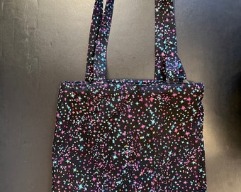 Fully lined customized tote bag for special shoes with quilted divider